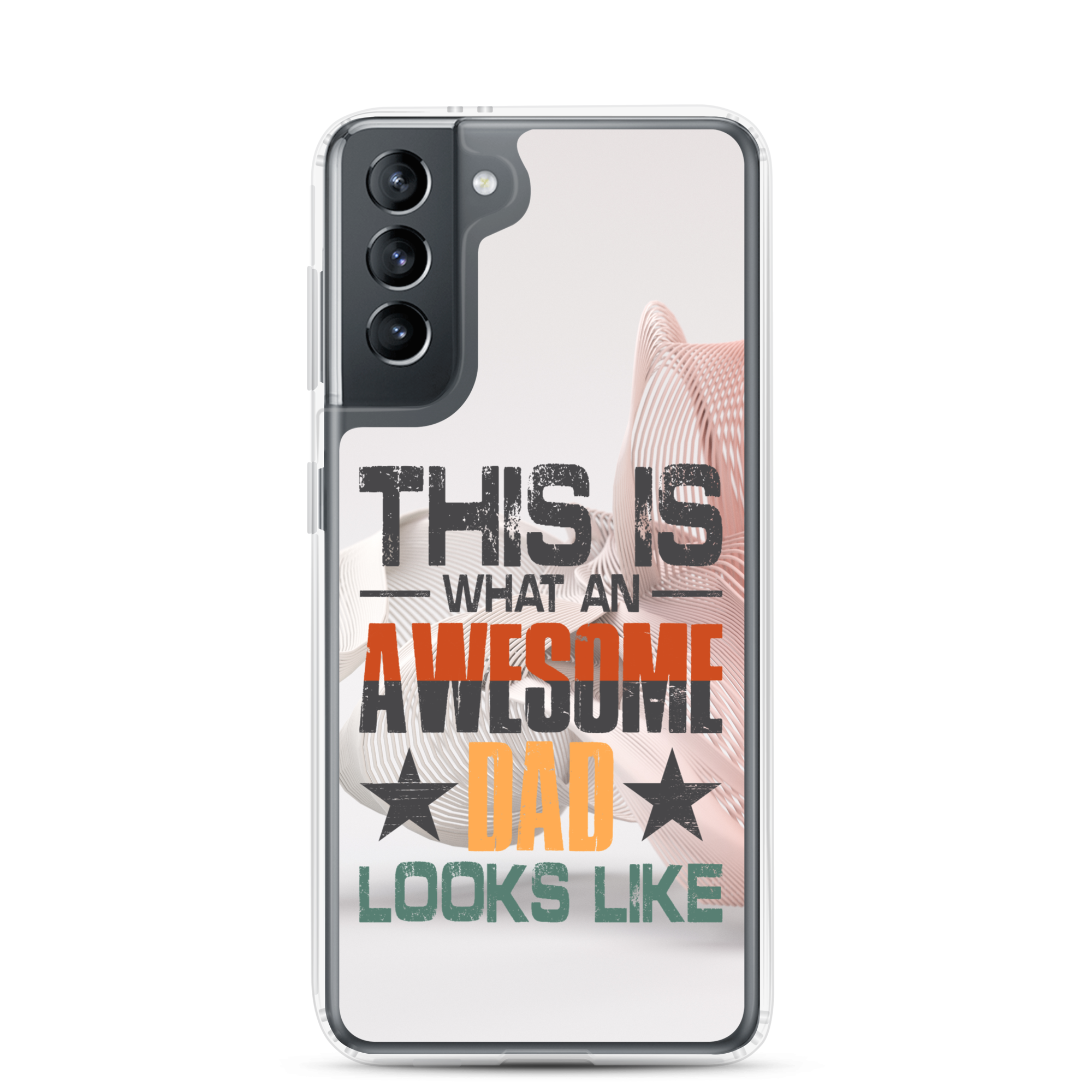 This What An Awesome Dad Looks Like Clear Case for Samsung®