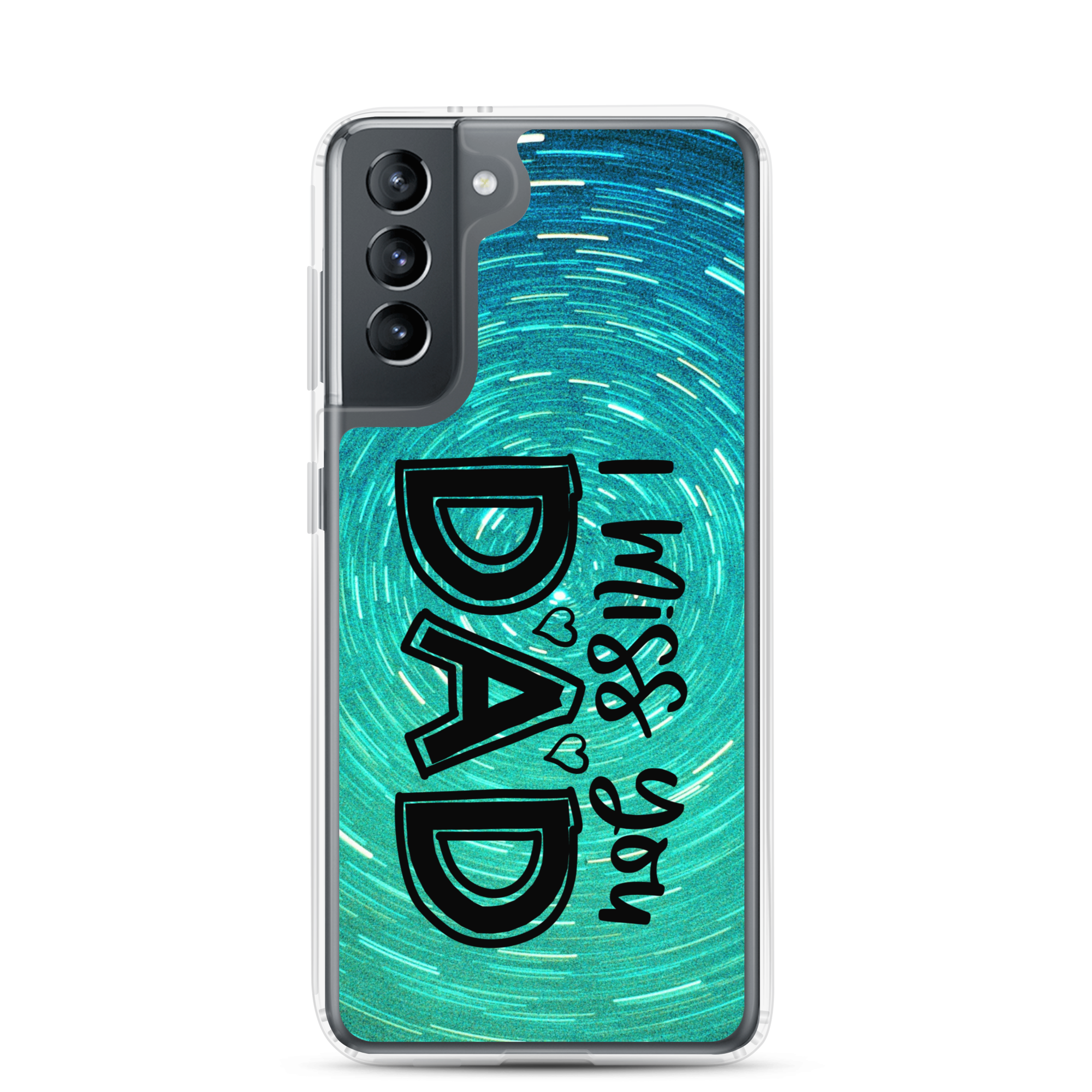 I Miss You Dad Clear Case for Samsung®