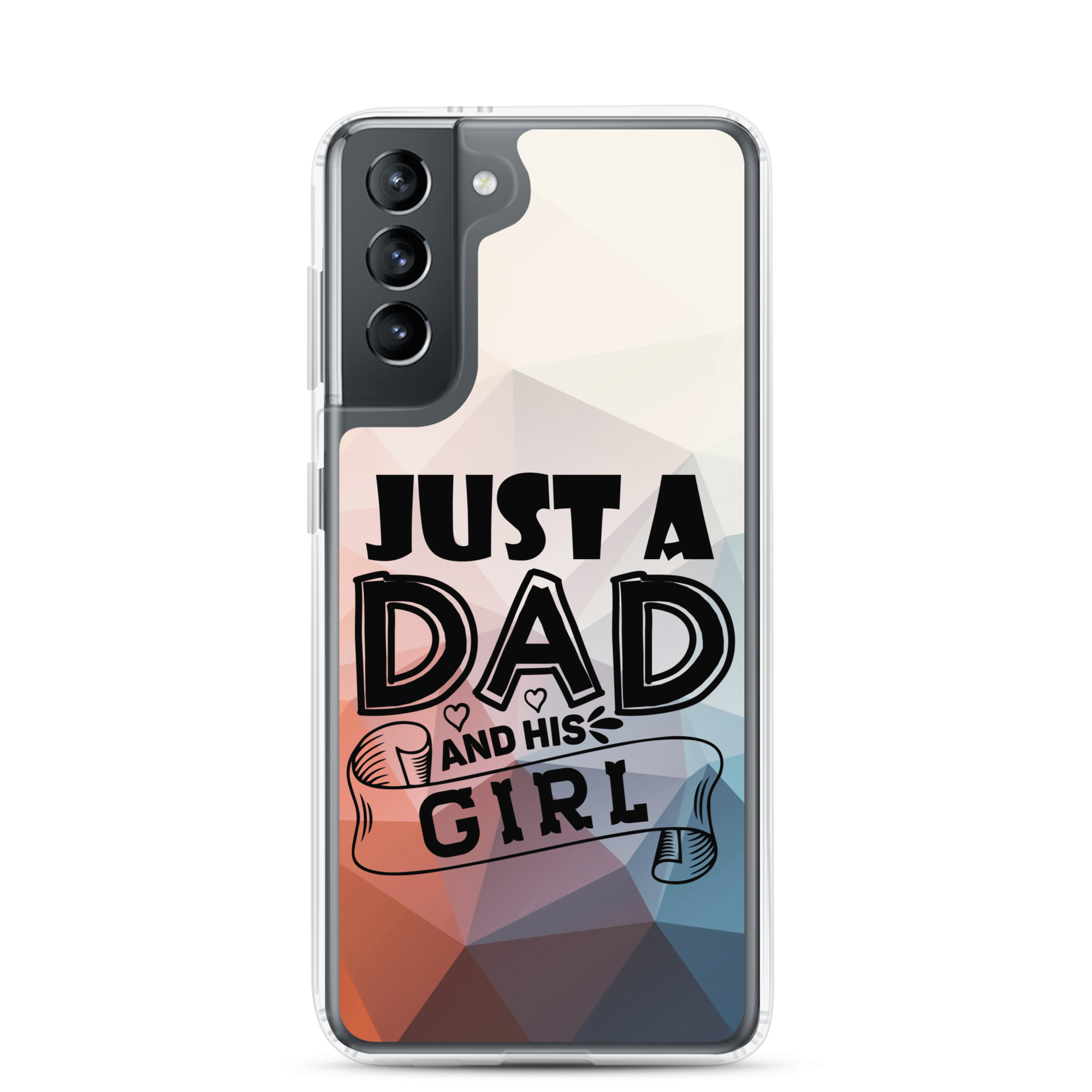 Just A Dad And His Girl Clear Case for Samsung®