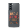 Dad's Camping T-Shirt Clear Case for Samsung®