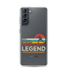 Dad The Man The Myth The Pickleball Legend Clear Case for Samsung®