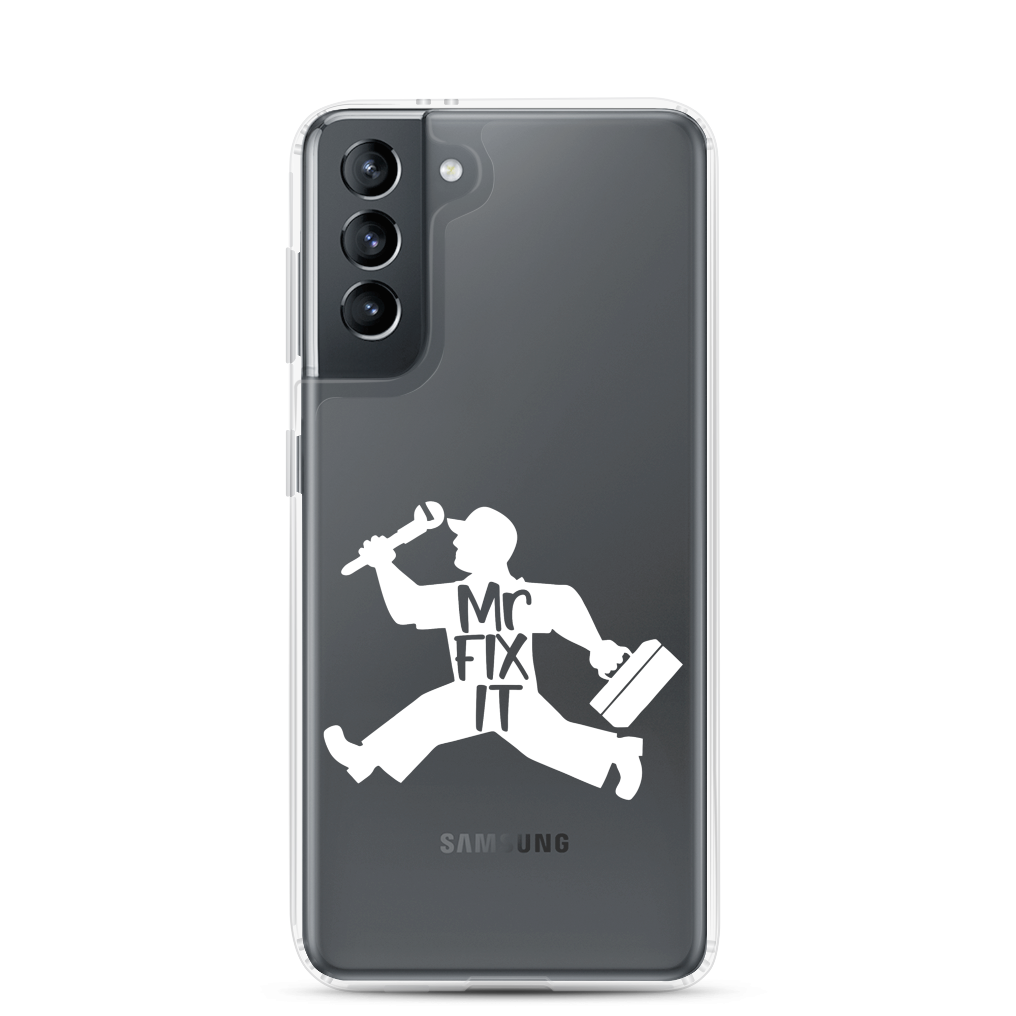 Mr fix It Clear Case for Samsung®