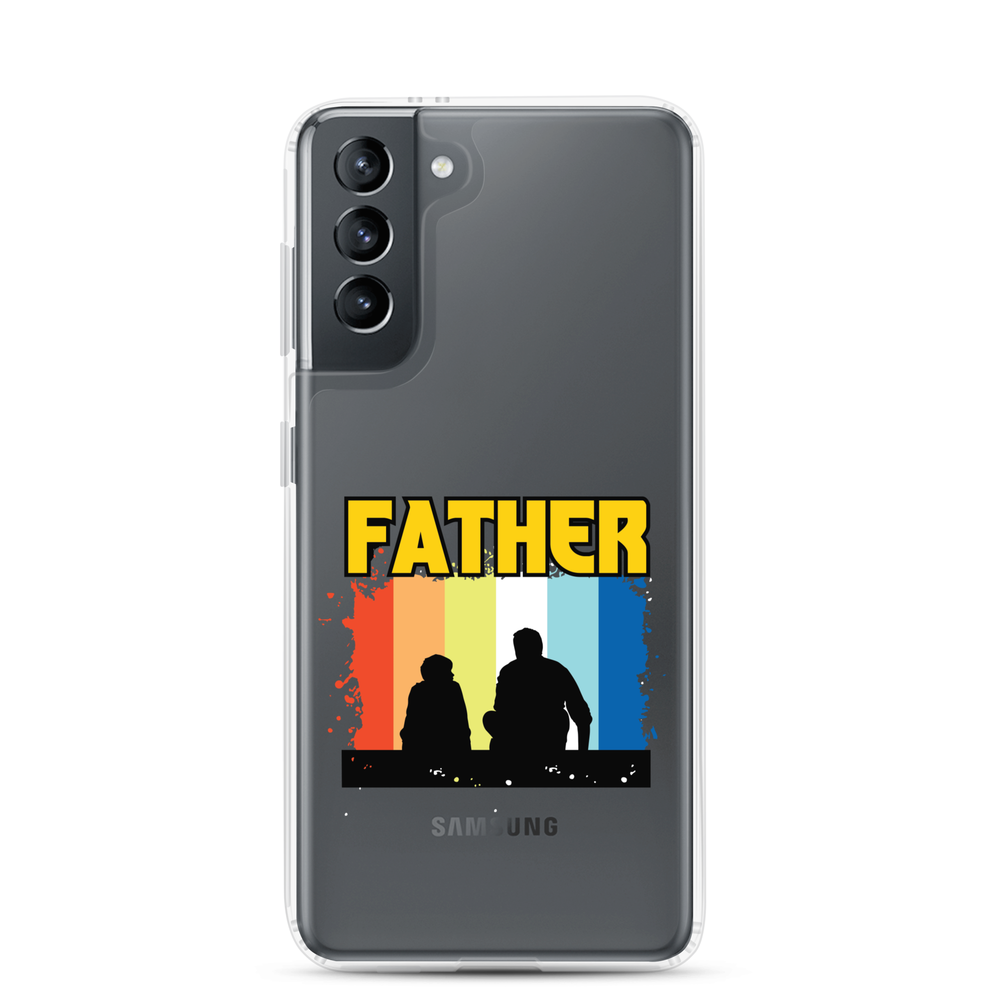 Father Clear Case for Samsung®