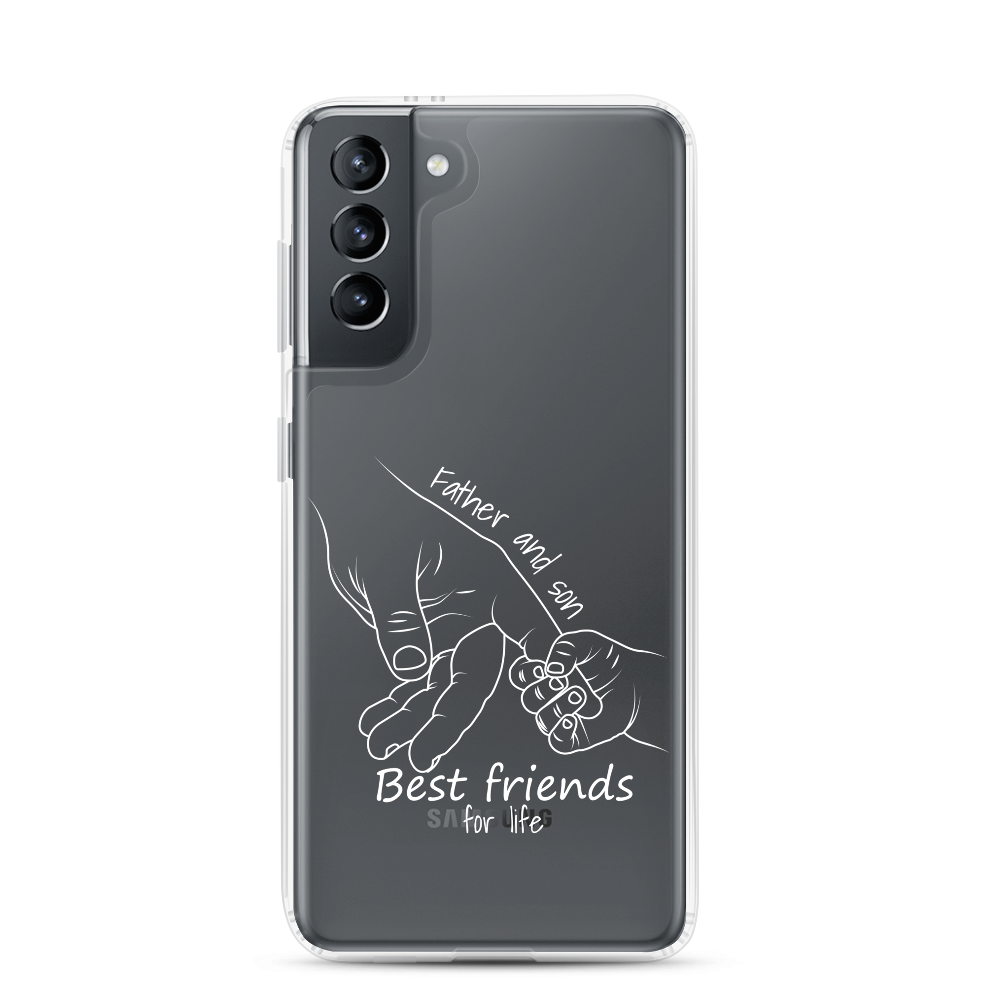 Father And Son Best Friends For Life Clear Case for Samsung®