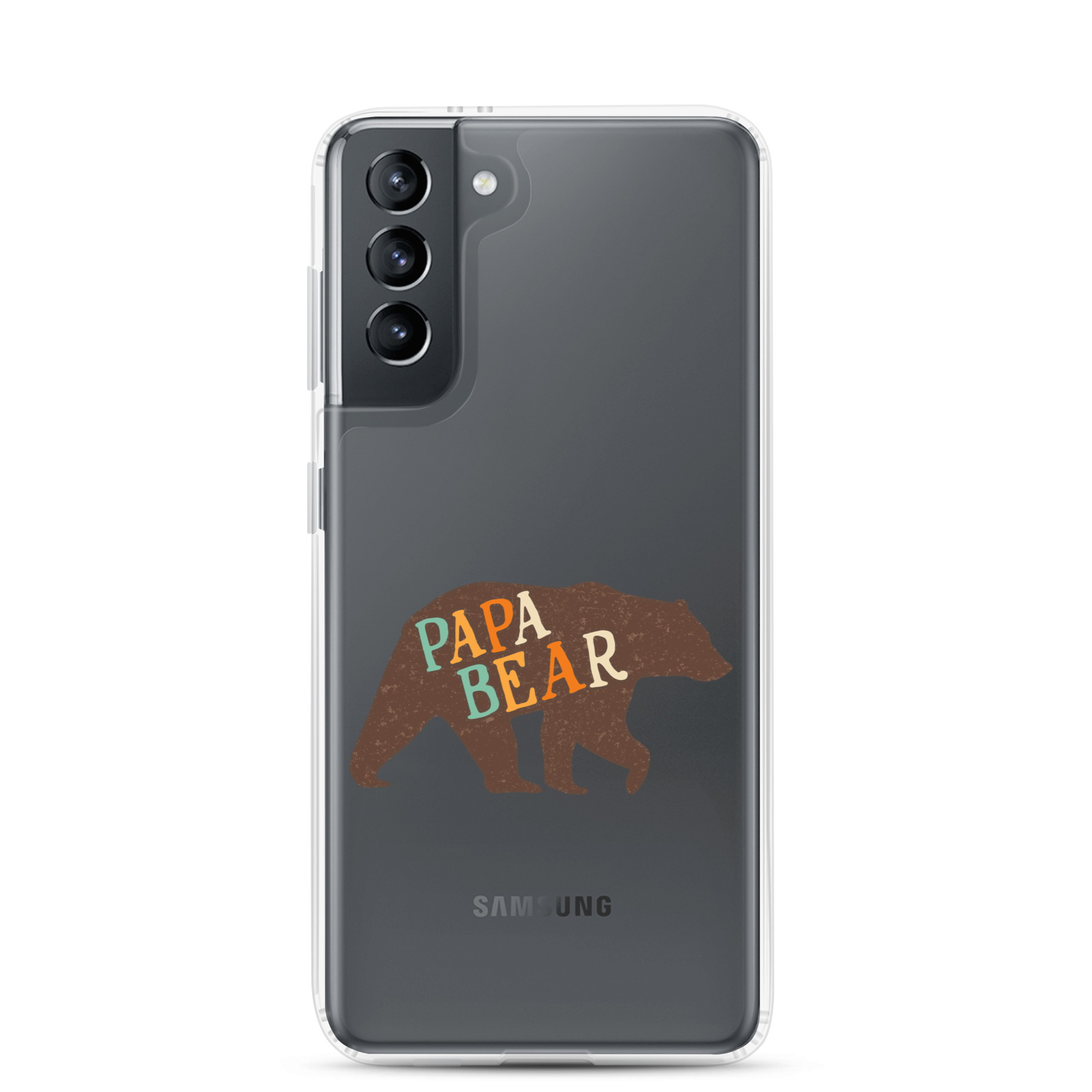 Papa Bear Clear Case for Samsung®