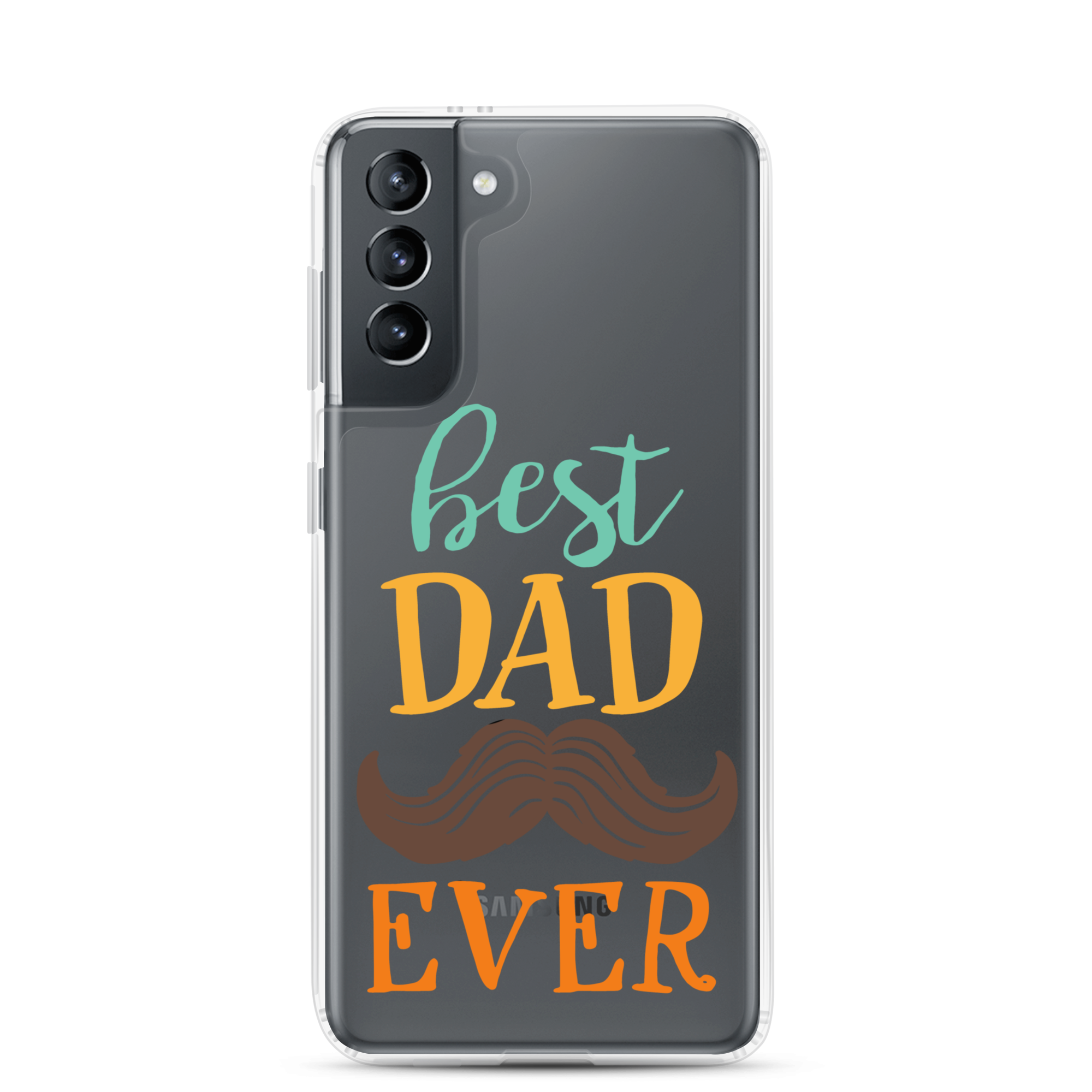 Best Dad Ever Clear Case for Samsung®