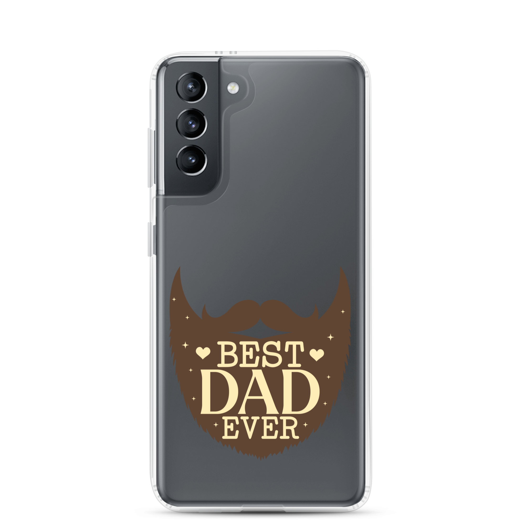 Best Dad Ever Clear Case for Samsung®