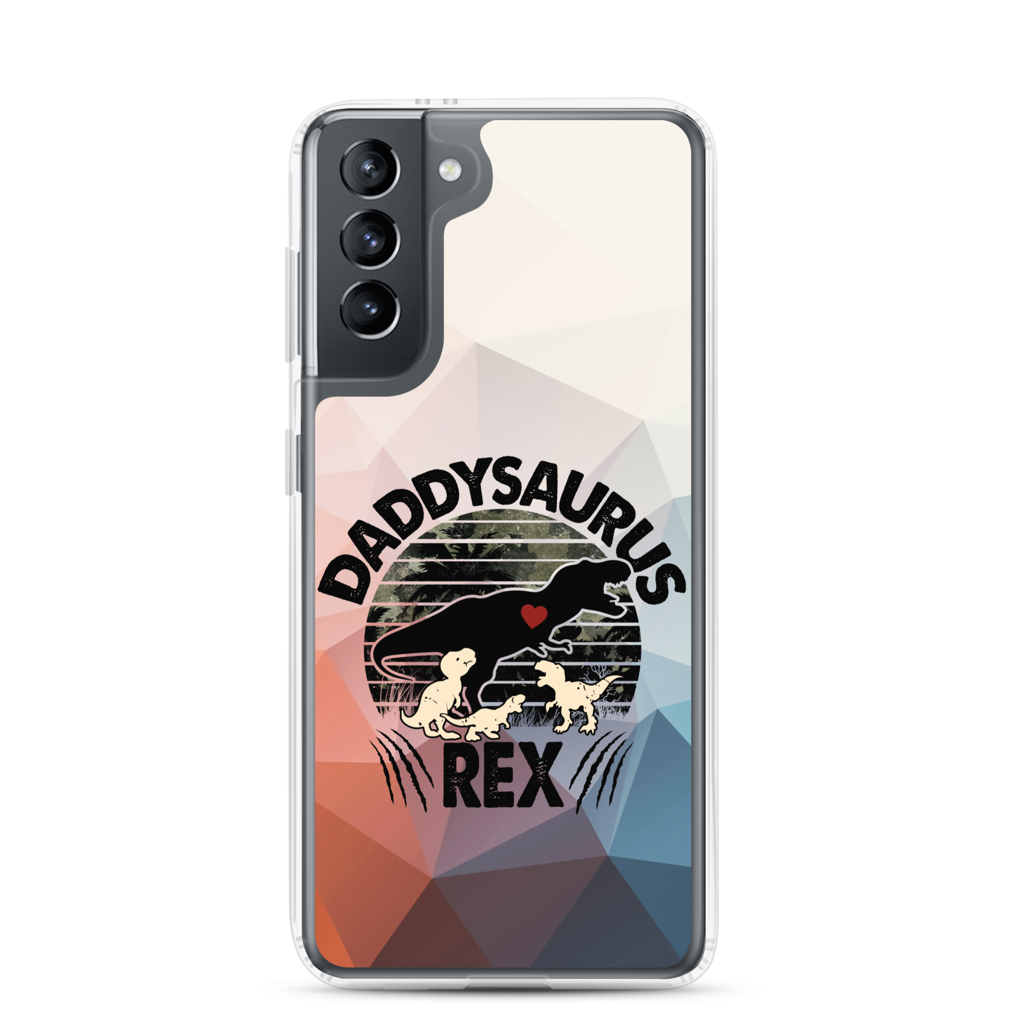 Daddysaurus Rex Clear Case for Samsung®