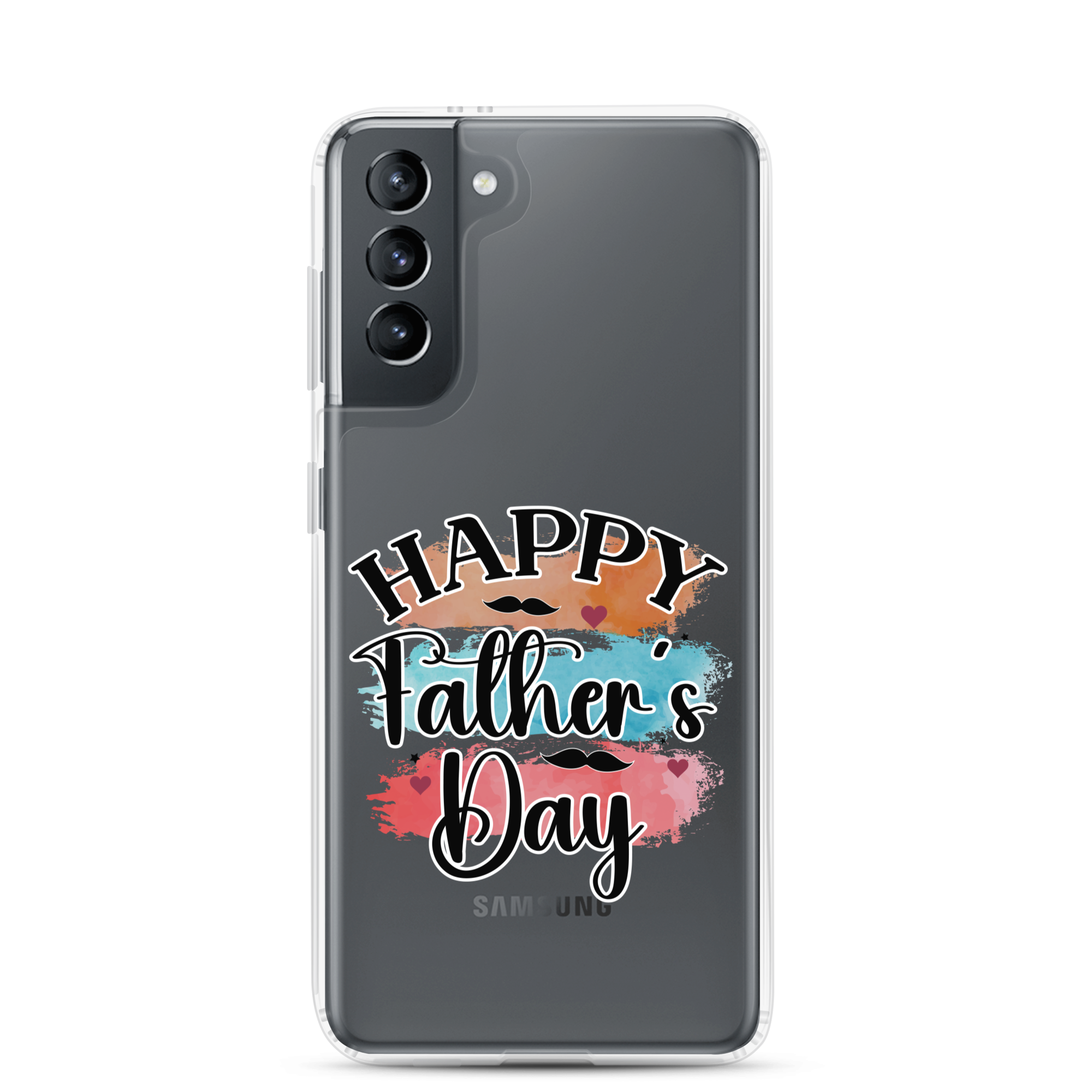 Happy Father's Day Clear Case for Samsung®