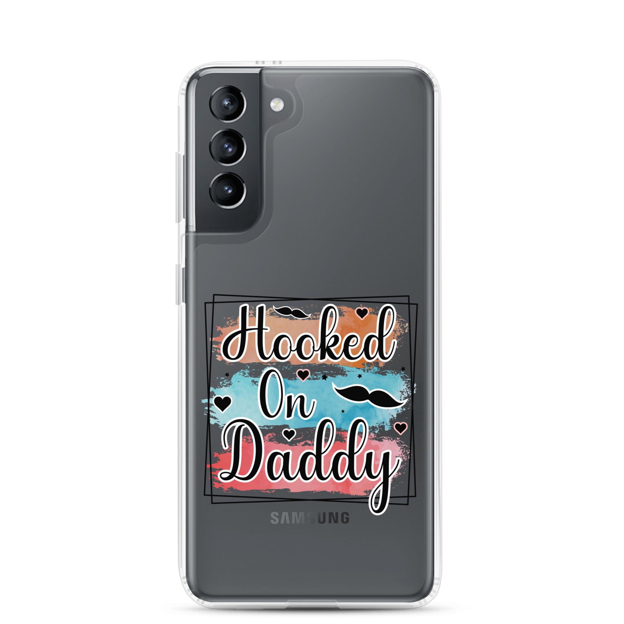 Hooked On Daddy Clear Case for Samsung®