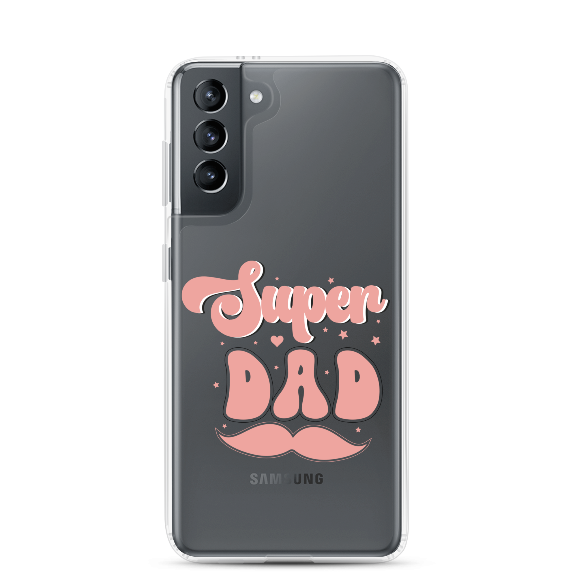 Super Dad Clear Case for Samsung®