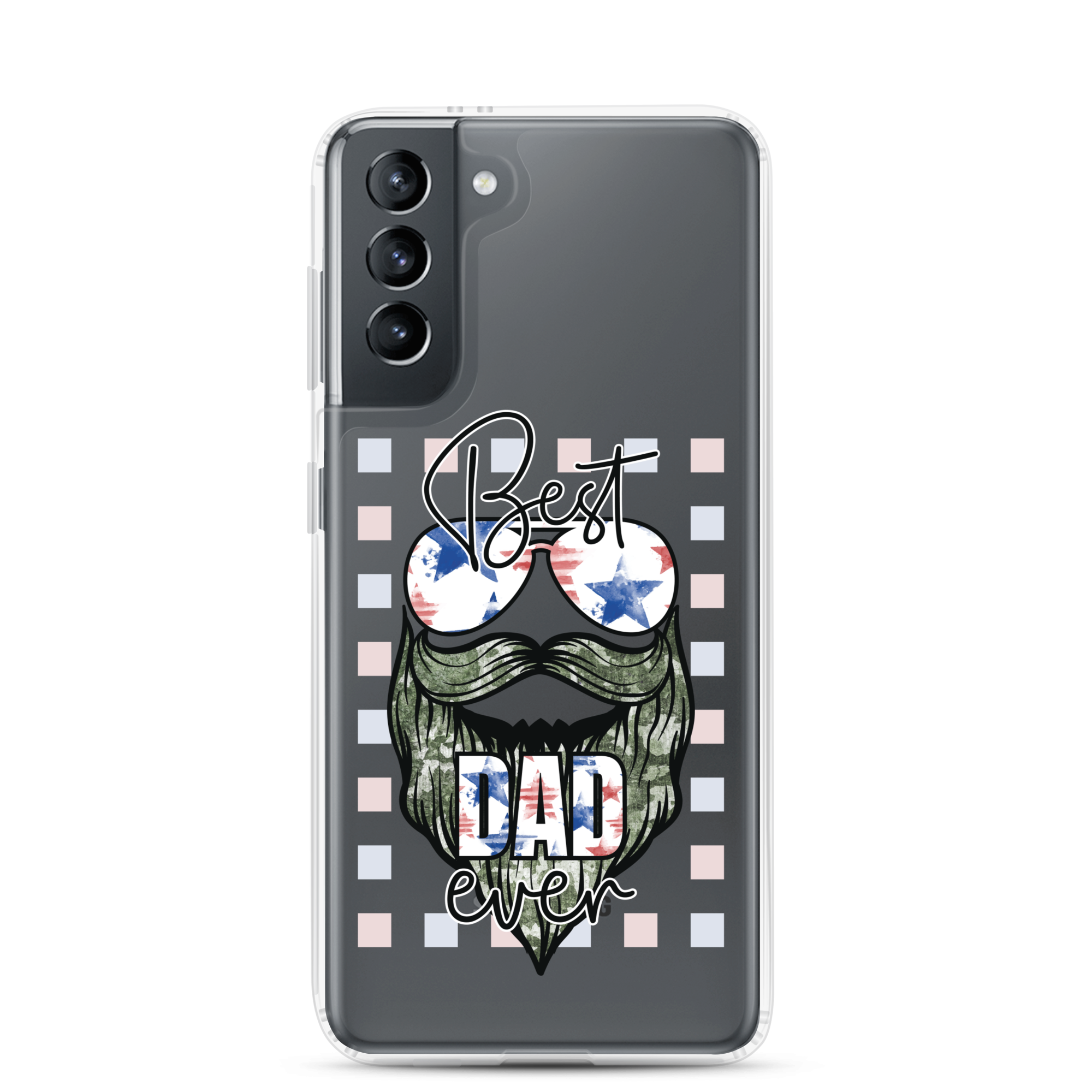 Best Dad Ever Clear Case for Samsung®