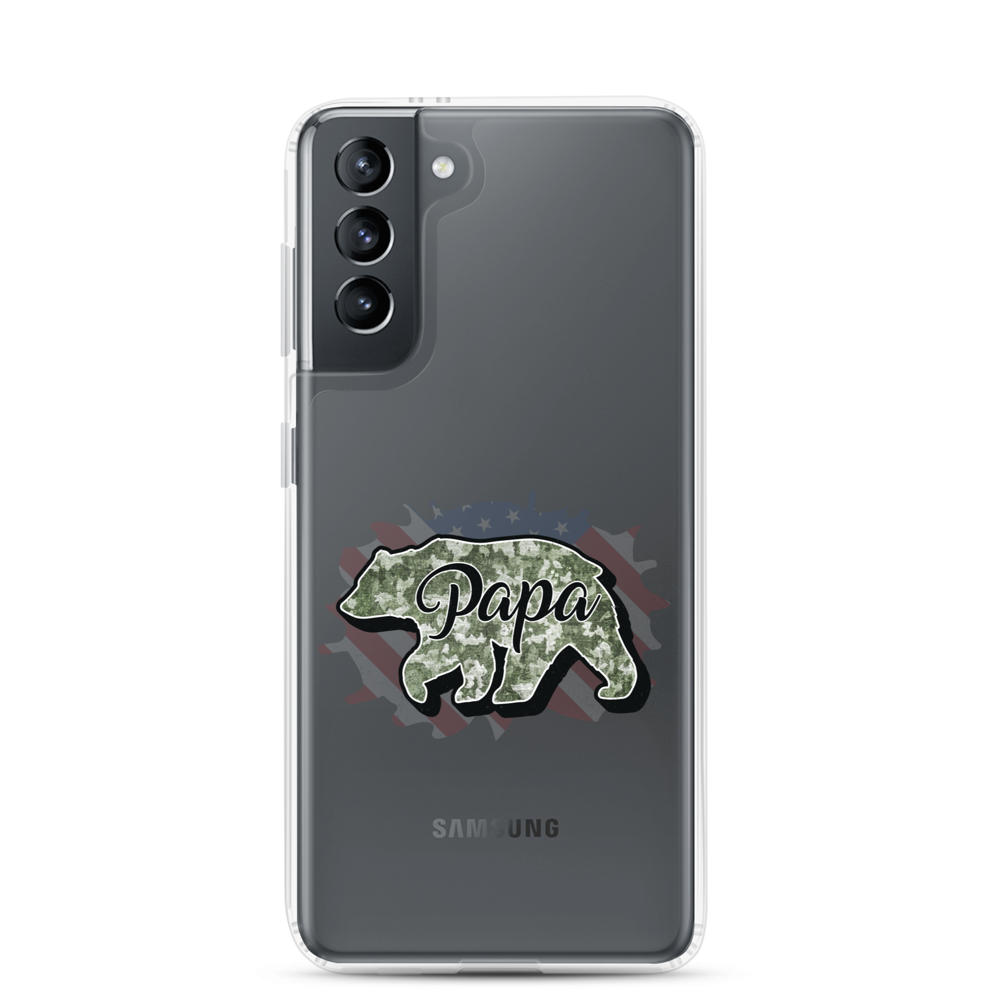 Bear Papa Clear Case for Samsung®