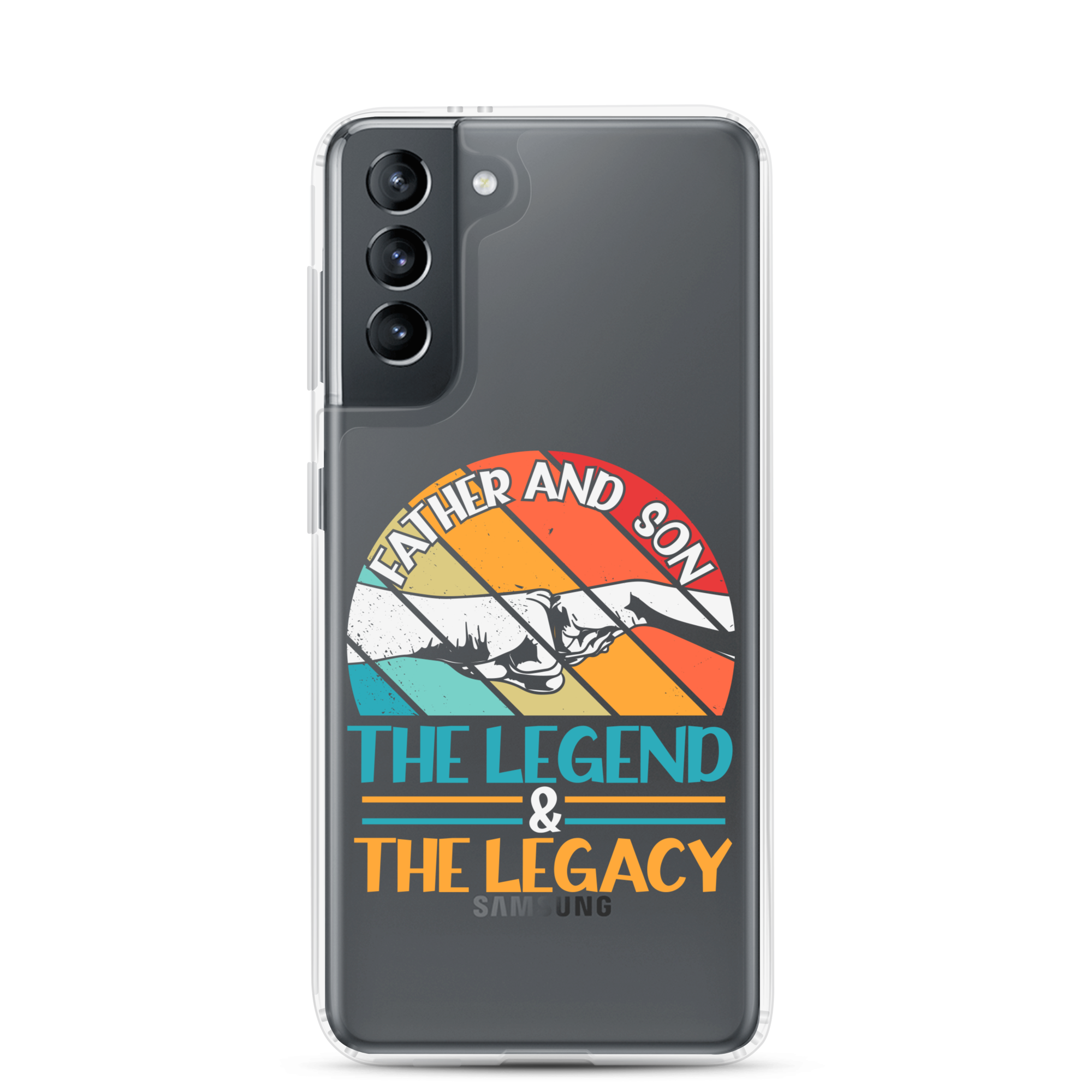 Father And Son The Legend And The Legacy Clear Case for Samsung®