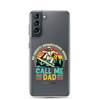 My Favorite Snowboarding Buddies Call Me Dad Clear Case for Samsung®