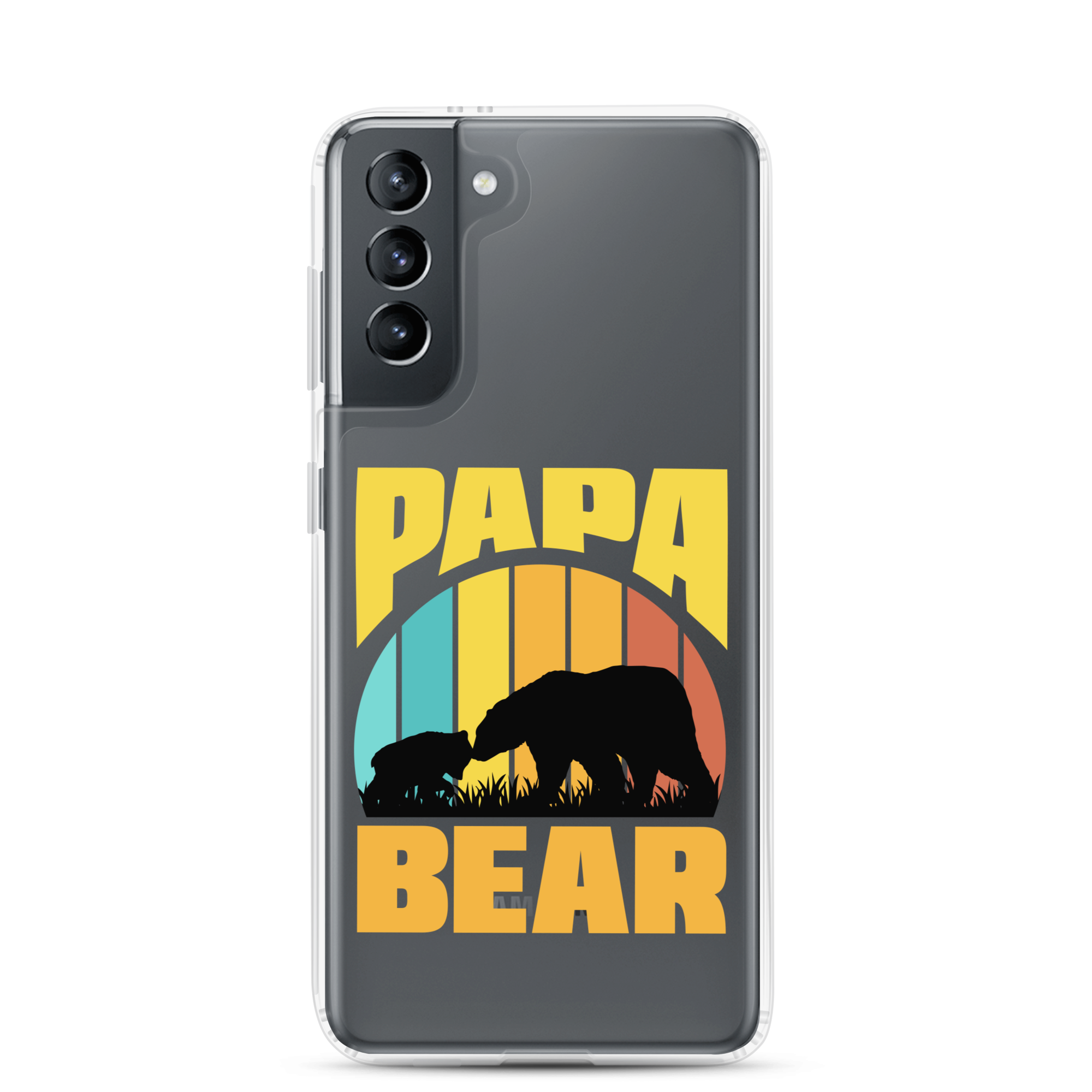 Papa Bear Clear Case for Samsung®