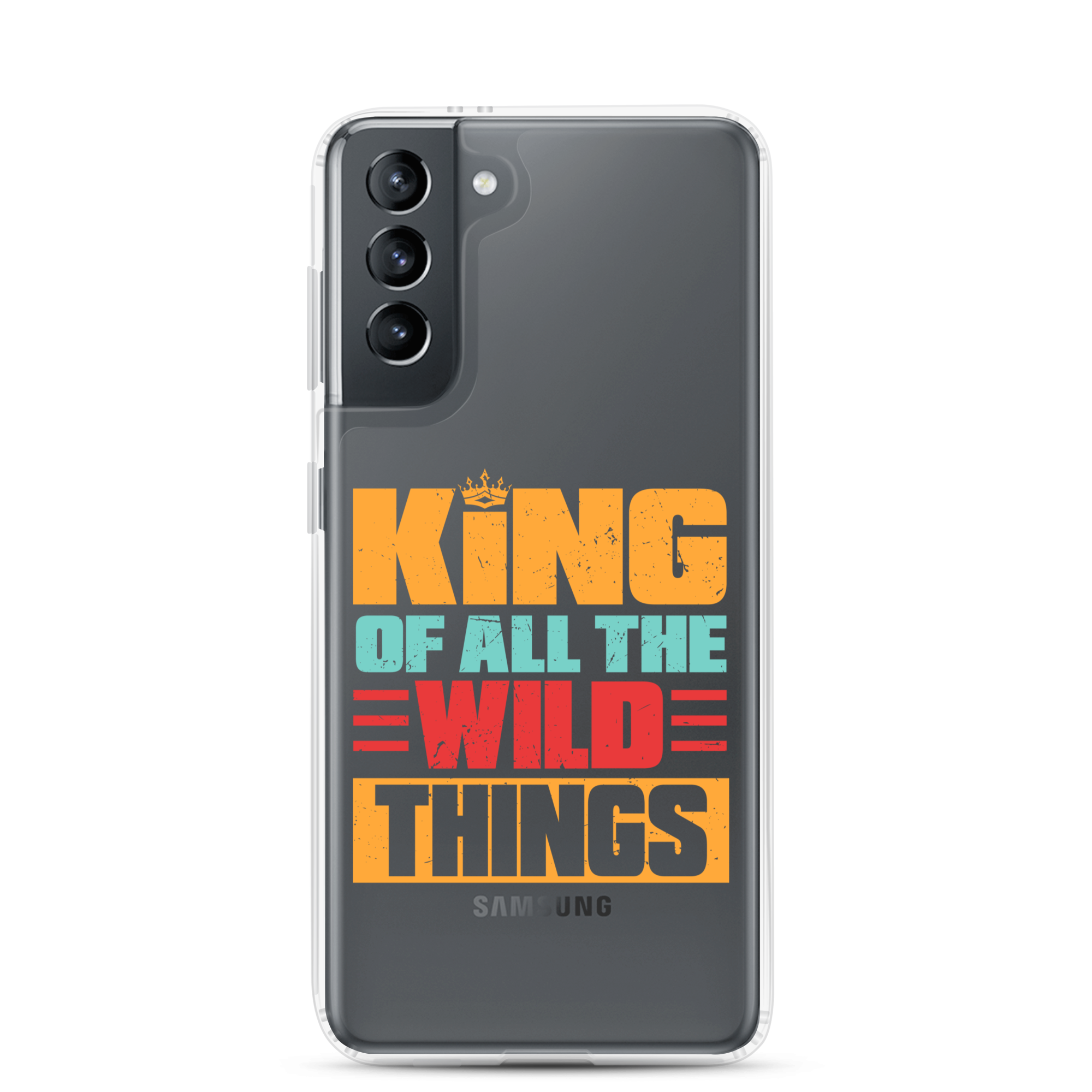 King Of All The Wild Things Clear Case for Samsung®