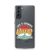 Papa Like A Grandpa Only Cooler Clear Case for Samsung®