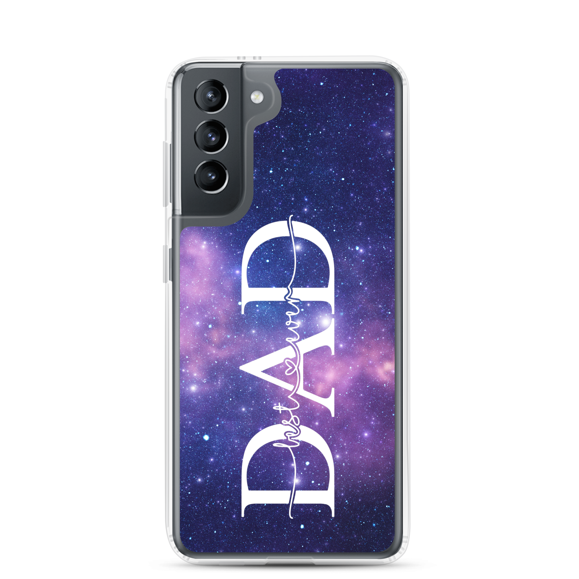 Best Dad Ever Clear Case for Samsung®