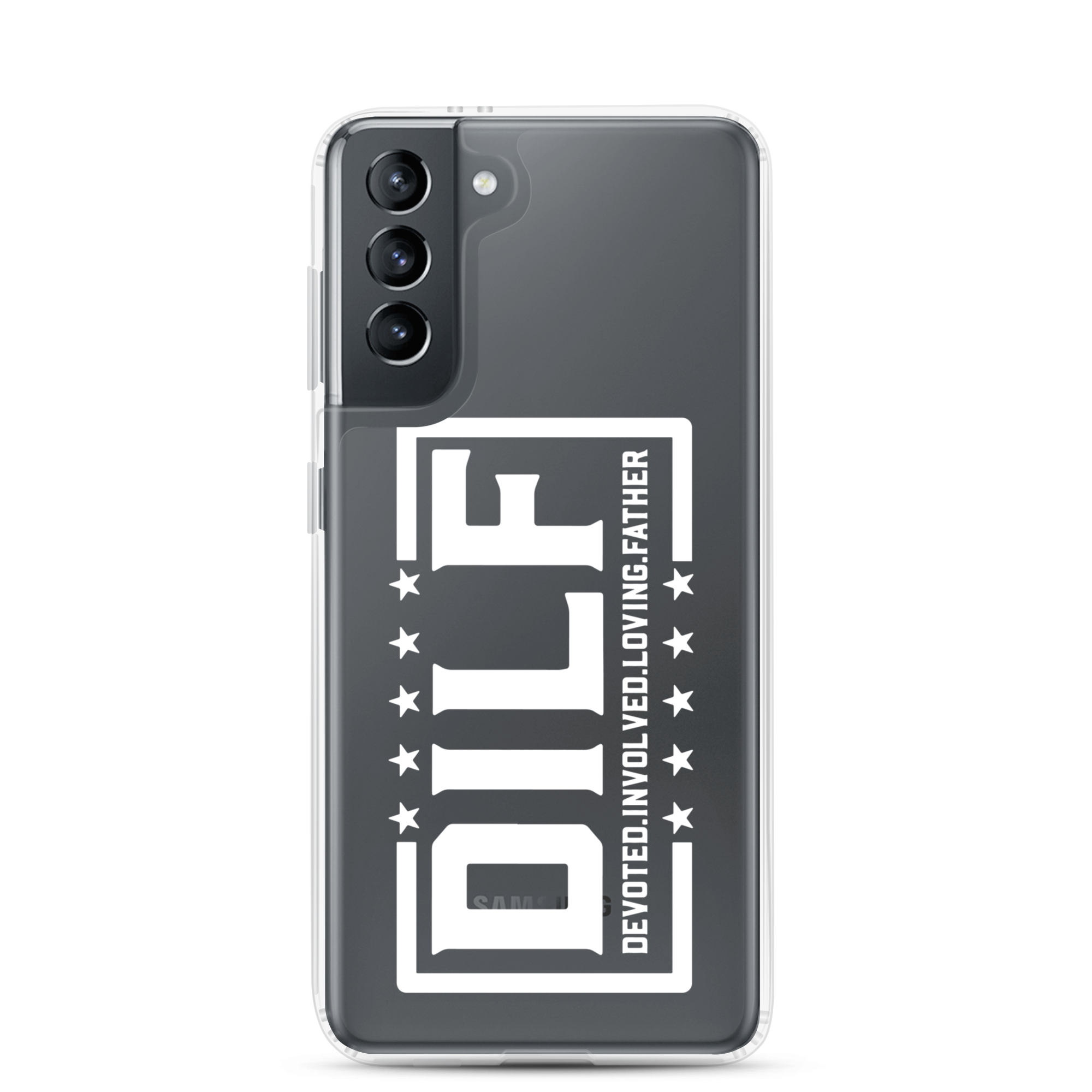 Dilf Devoted, Involved, Loving, Father Clear Case for Samsung®