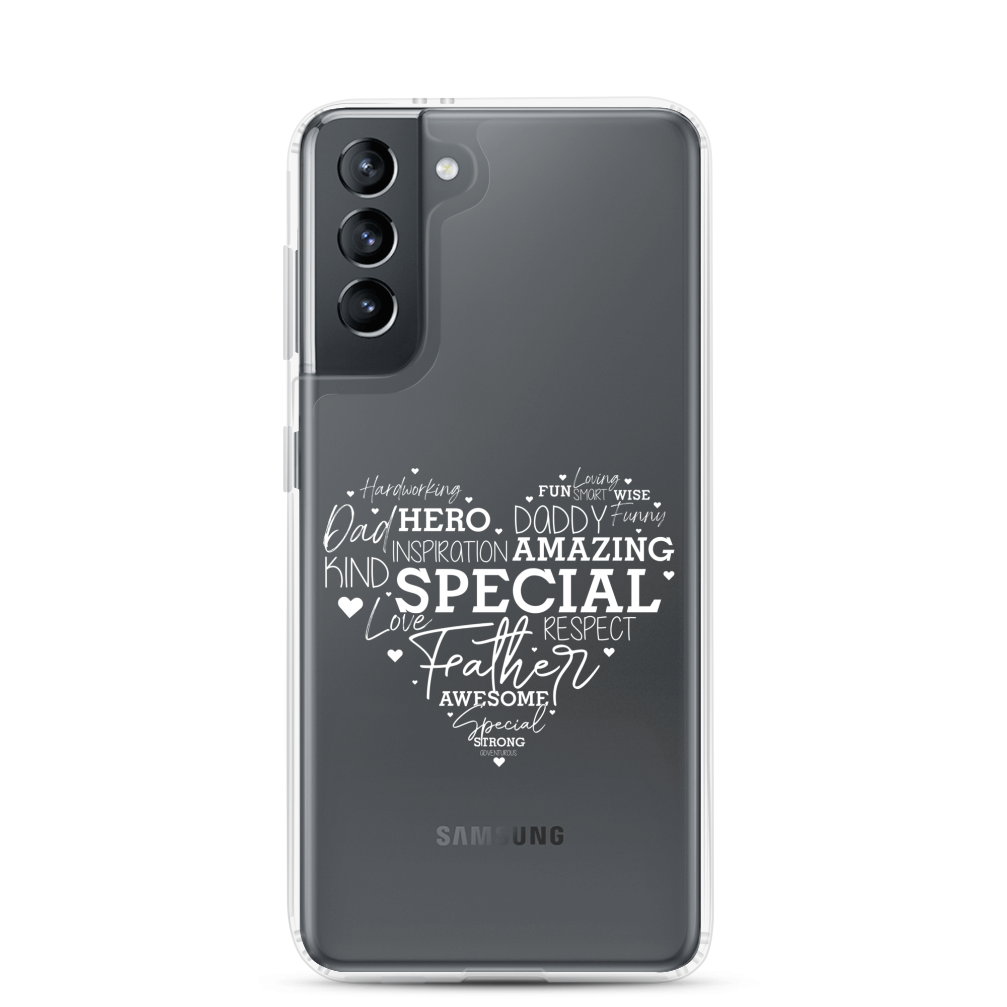 Father Special Hero Amazing Clear Case for Samsung®