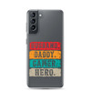 Husband, Daddy, Gamer, Hero Clear Case for Samsung®