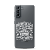 Greatest Dad Limited Edition All Time Clear Case for Samsung®