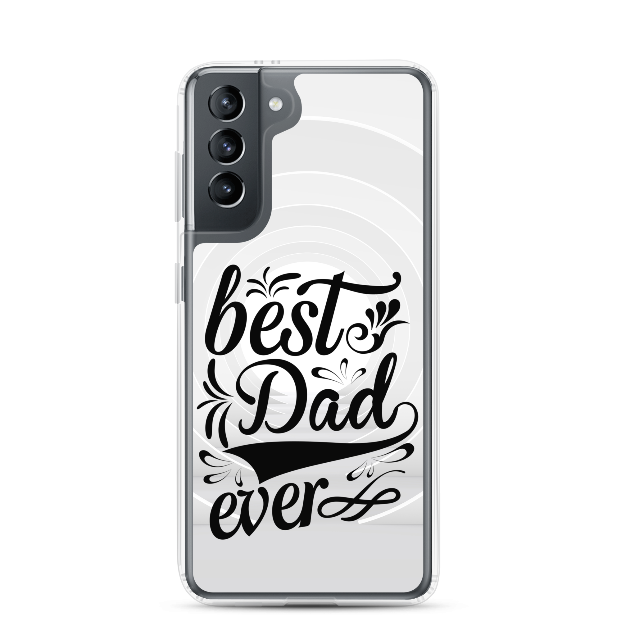 Best Dad Ever Clear Case for Samsung®