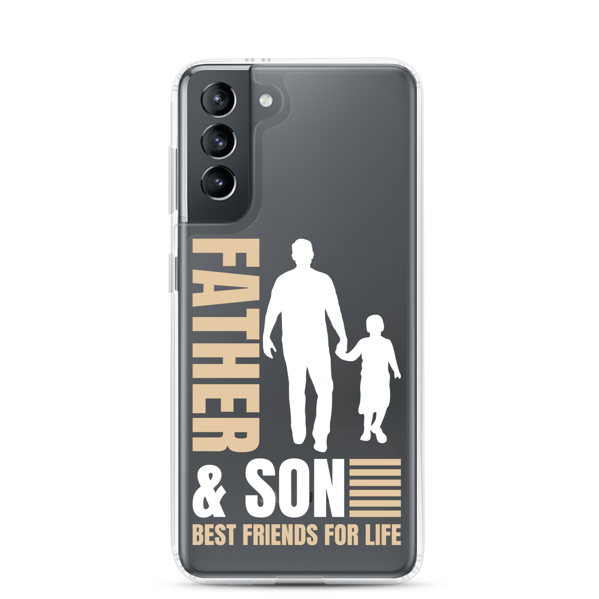 Father & Son Best Friends For Life Clear Case for Samsung®