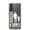 Father & Son Best Friends For Life Clear Case for Samsung®