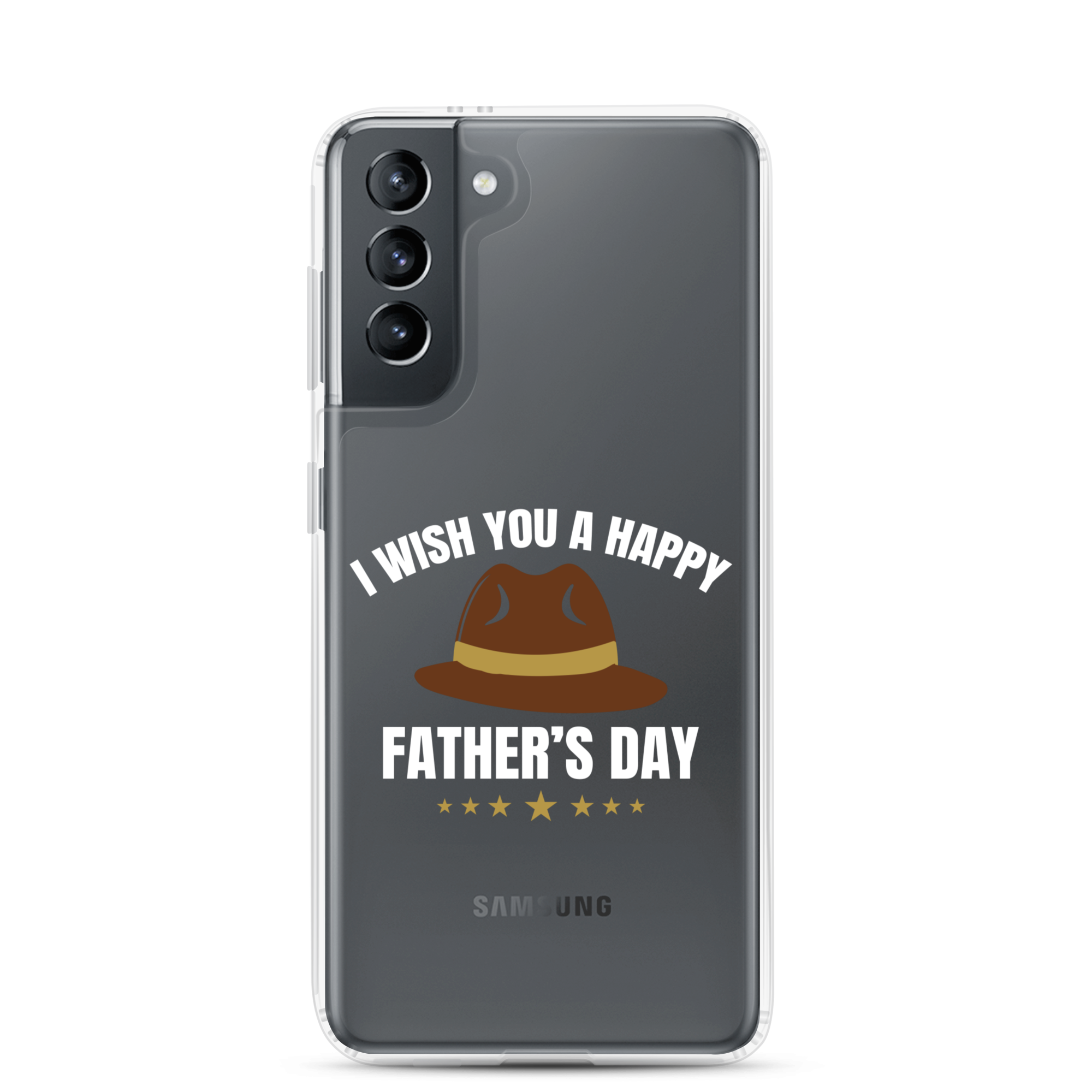 I Wish You A Happy Father's Day Clear Case for Samsung®