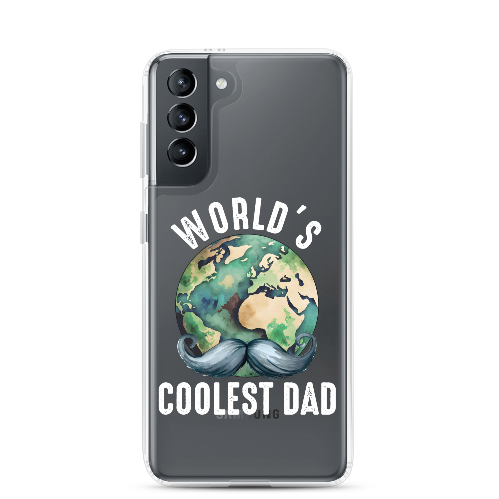 World's Coolest Dad Clear Case for Samsung®