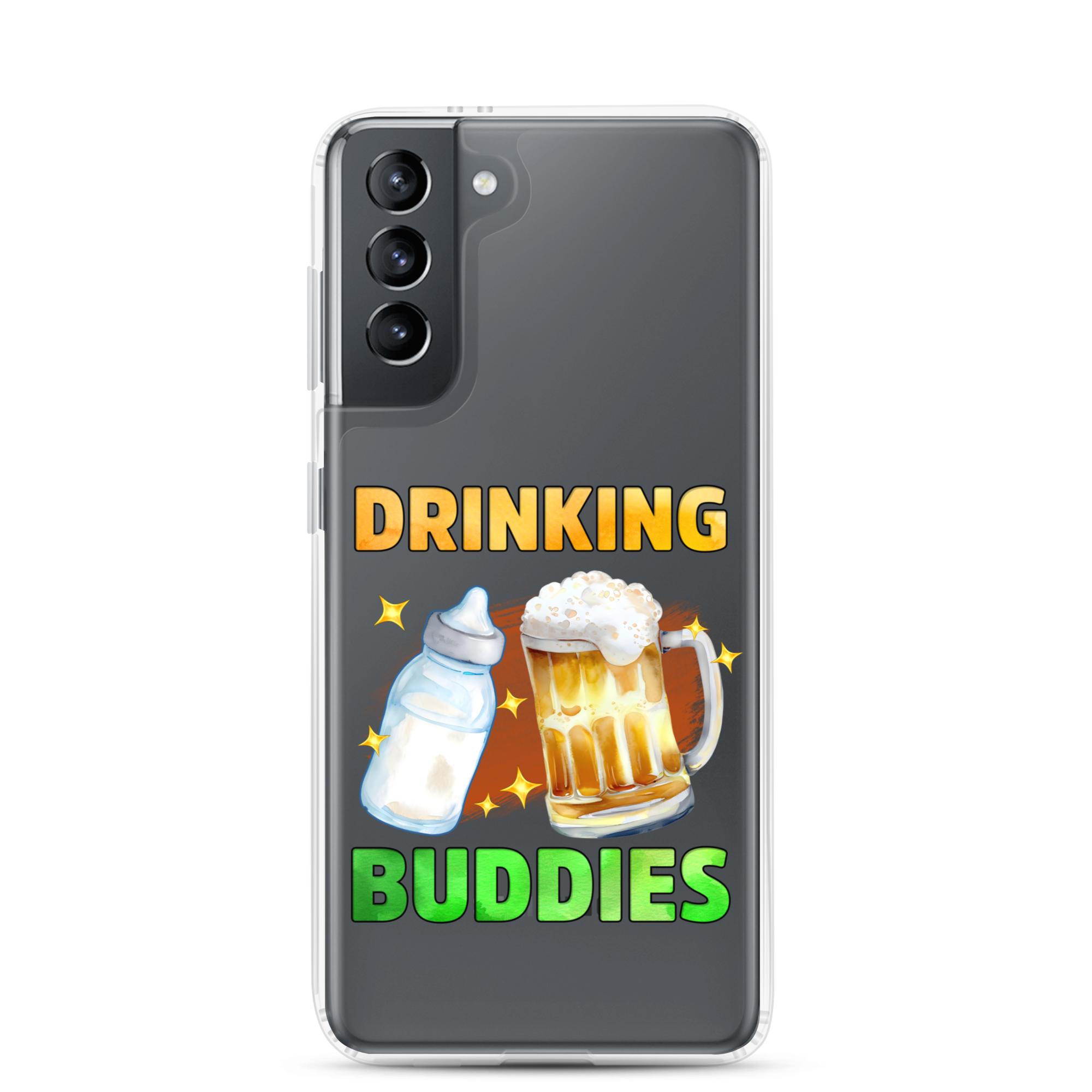 Drinking Buddies Clear Case for Samsung®