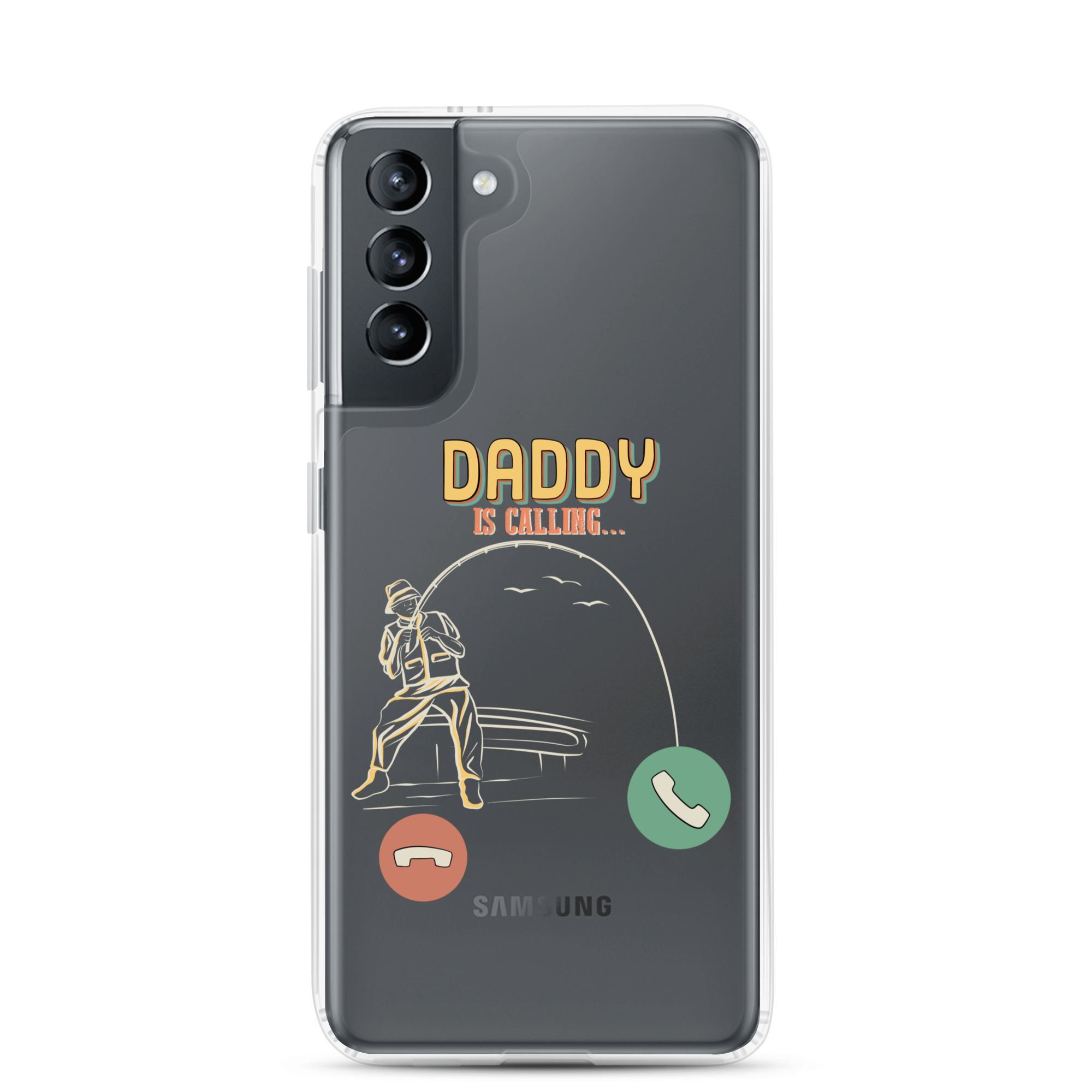 Daddy Is Calling Clear Case for Samsung®