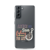 Father And Son Fishing Partners For Life Clear Case for Samsung®