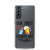 Our First Father's Day Together Clear Case for Samsung®