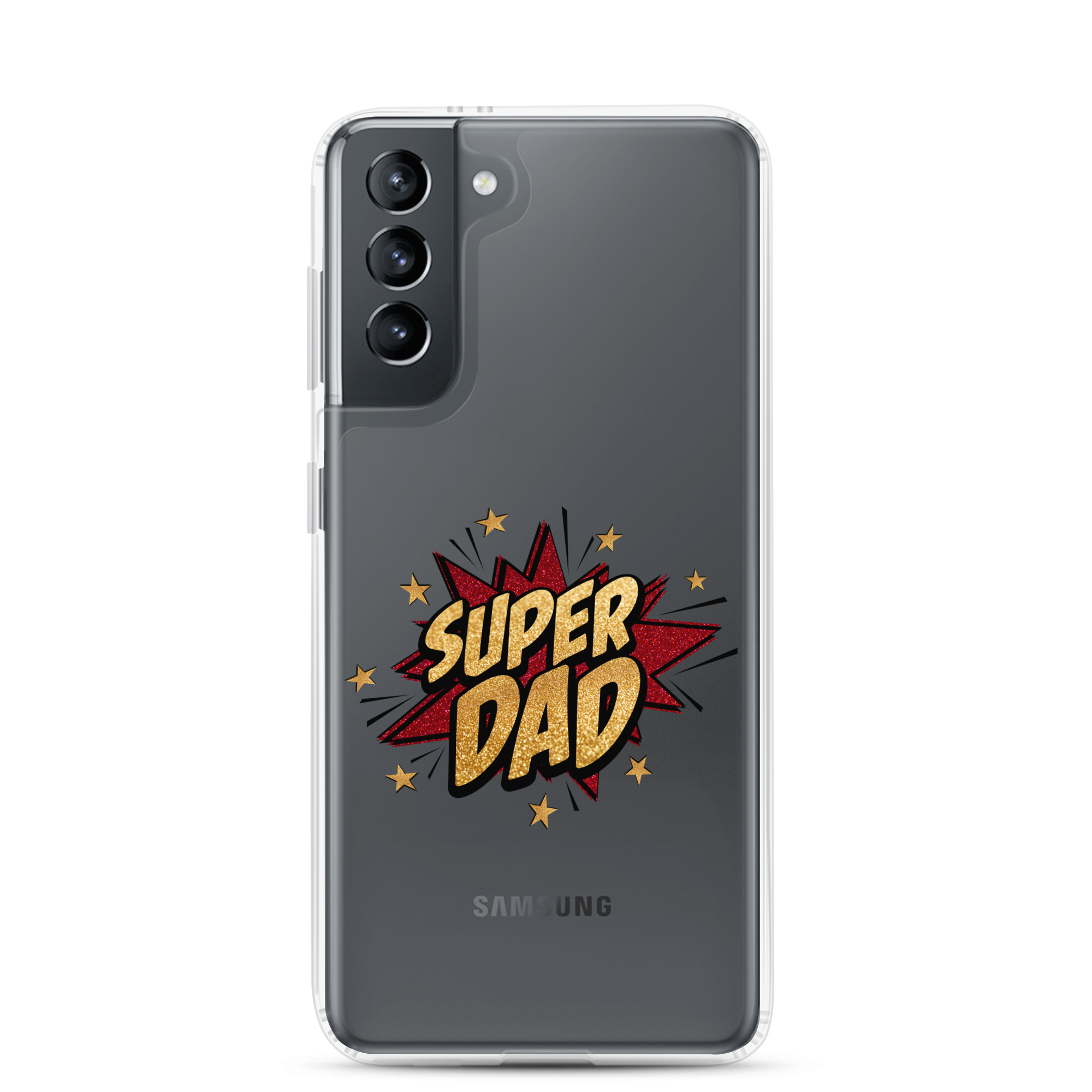 Super Dad Clear Case for Samsung®