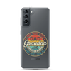 I Have Three Titles Dad Grandpa And Great Grandpa And I Rock Them All Clear Case for Samsung®