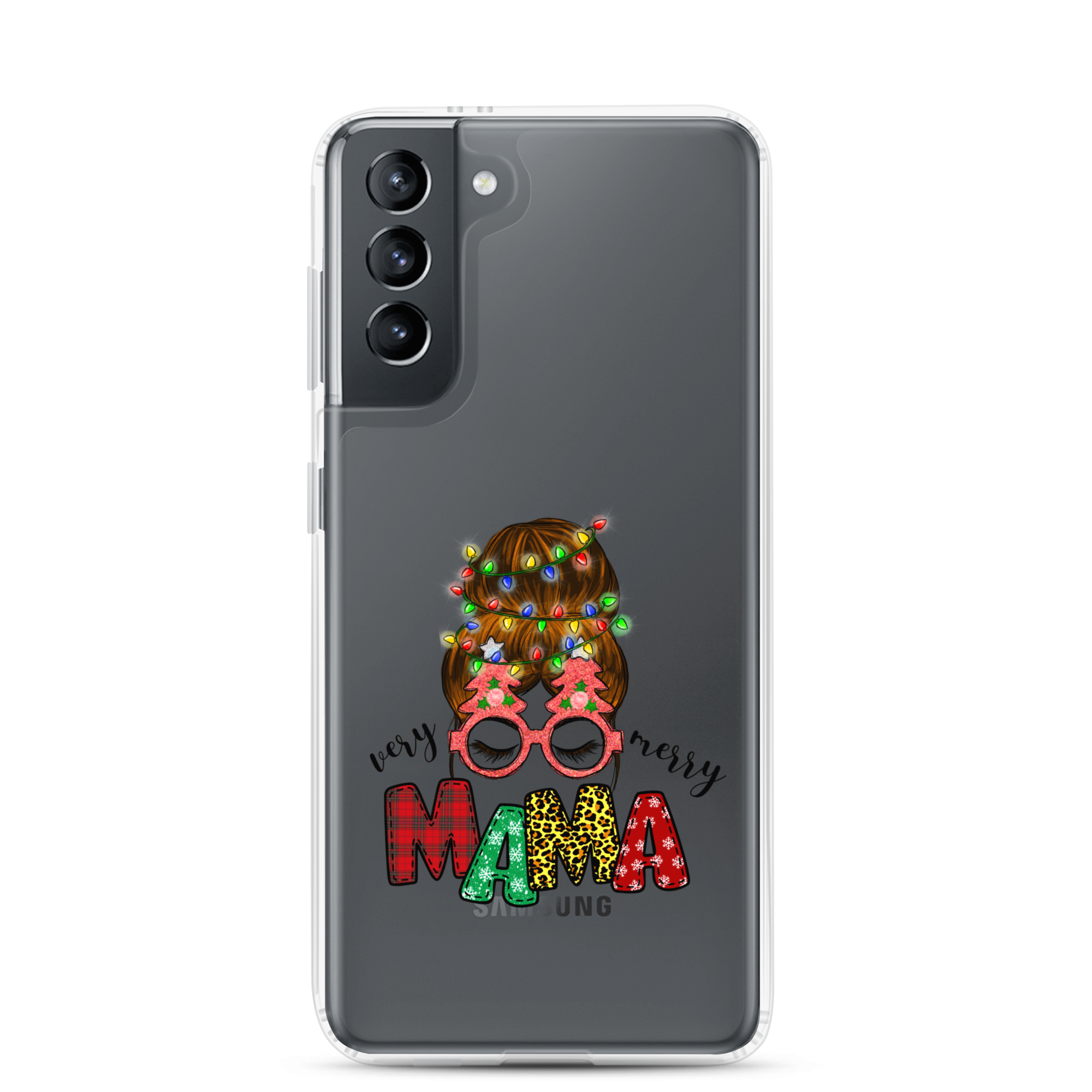 My Merry Mama Clear Case for Samsung®