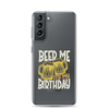 Beer Me It's My Birthday Clear Case for Samsung®