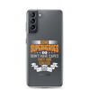 Some Superheroes Don't Capes They Are Called Dad Clear Case for Samsung®