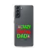 Crazy Christmas Dad Clear Case for Samsung®