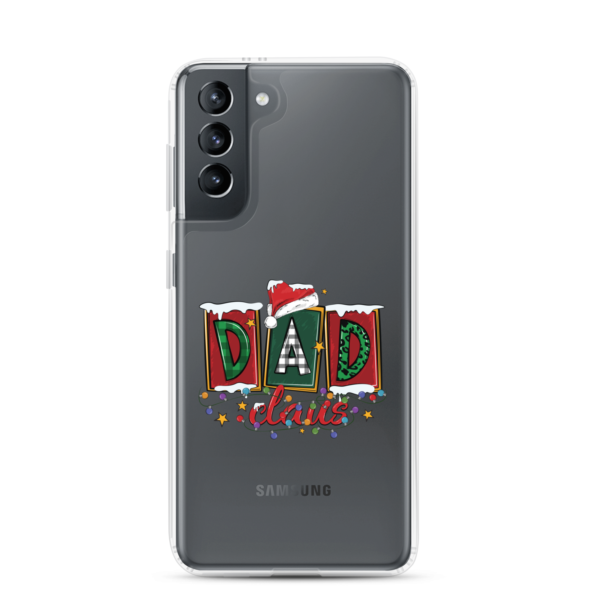 Dad Claus Clear Case for Samsung®