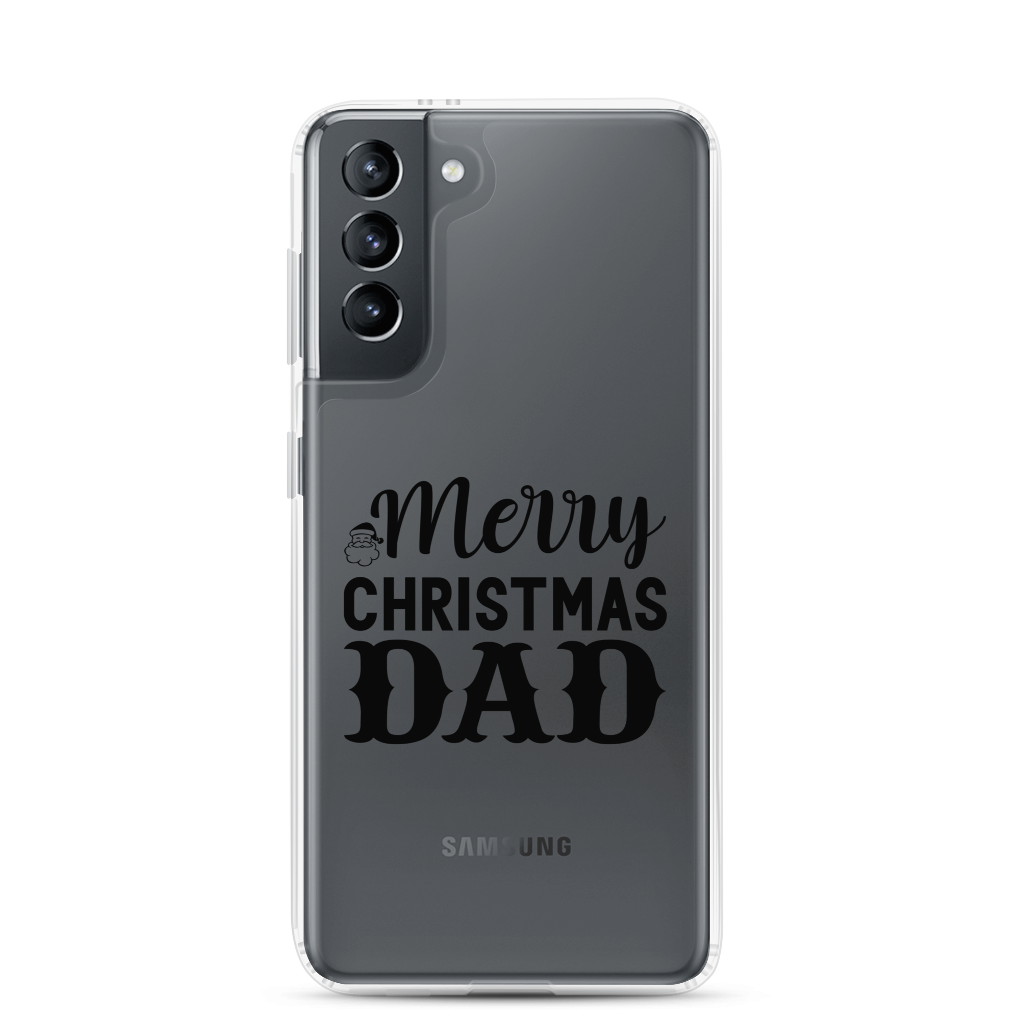 Merry Christmas Dad Clear Case for Samsung®