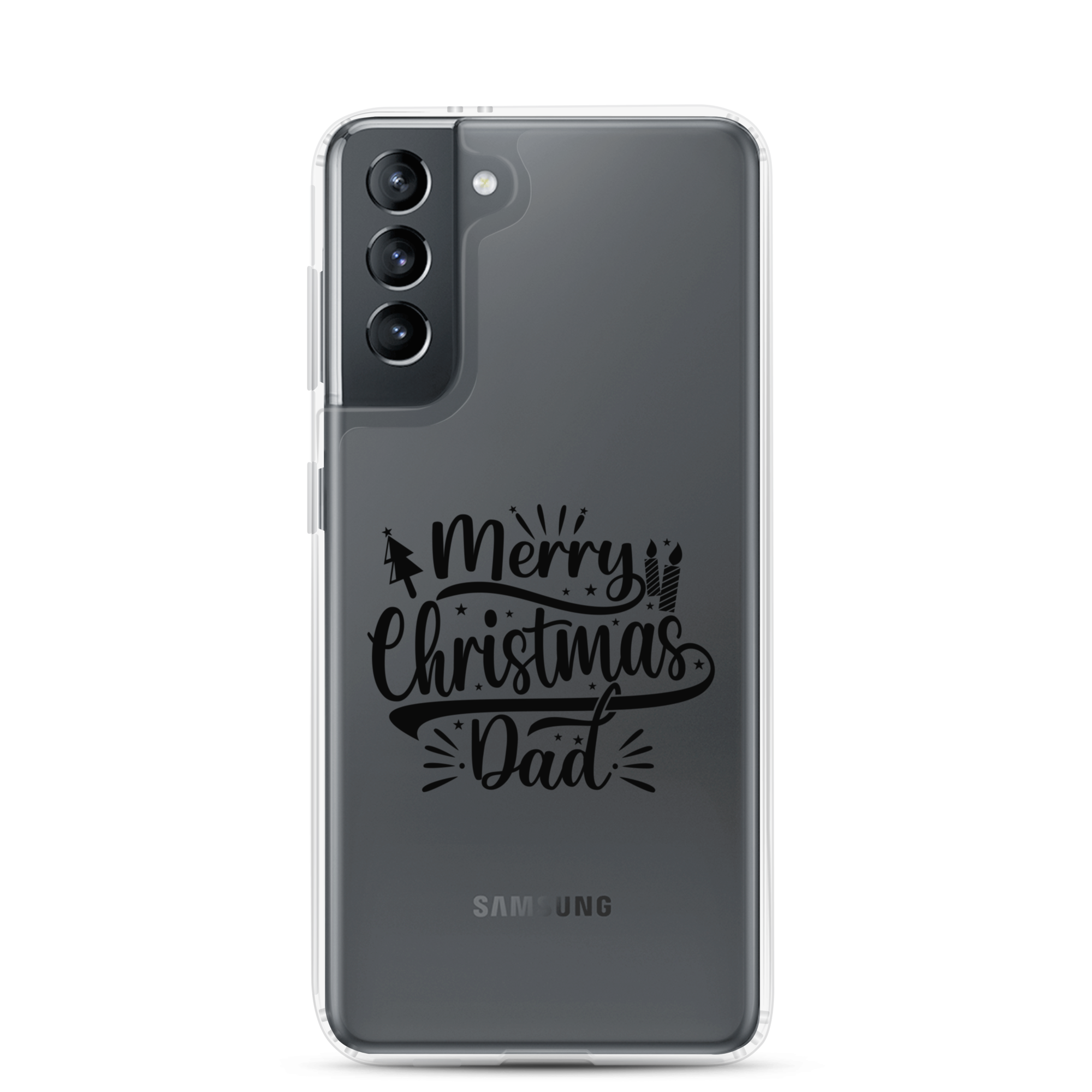 Merry Christmas Dad Clear Case for Samsung®