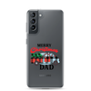 First Christmas As Dad Clear Case for Samsung®