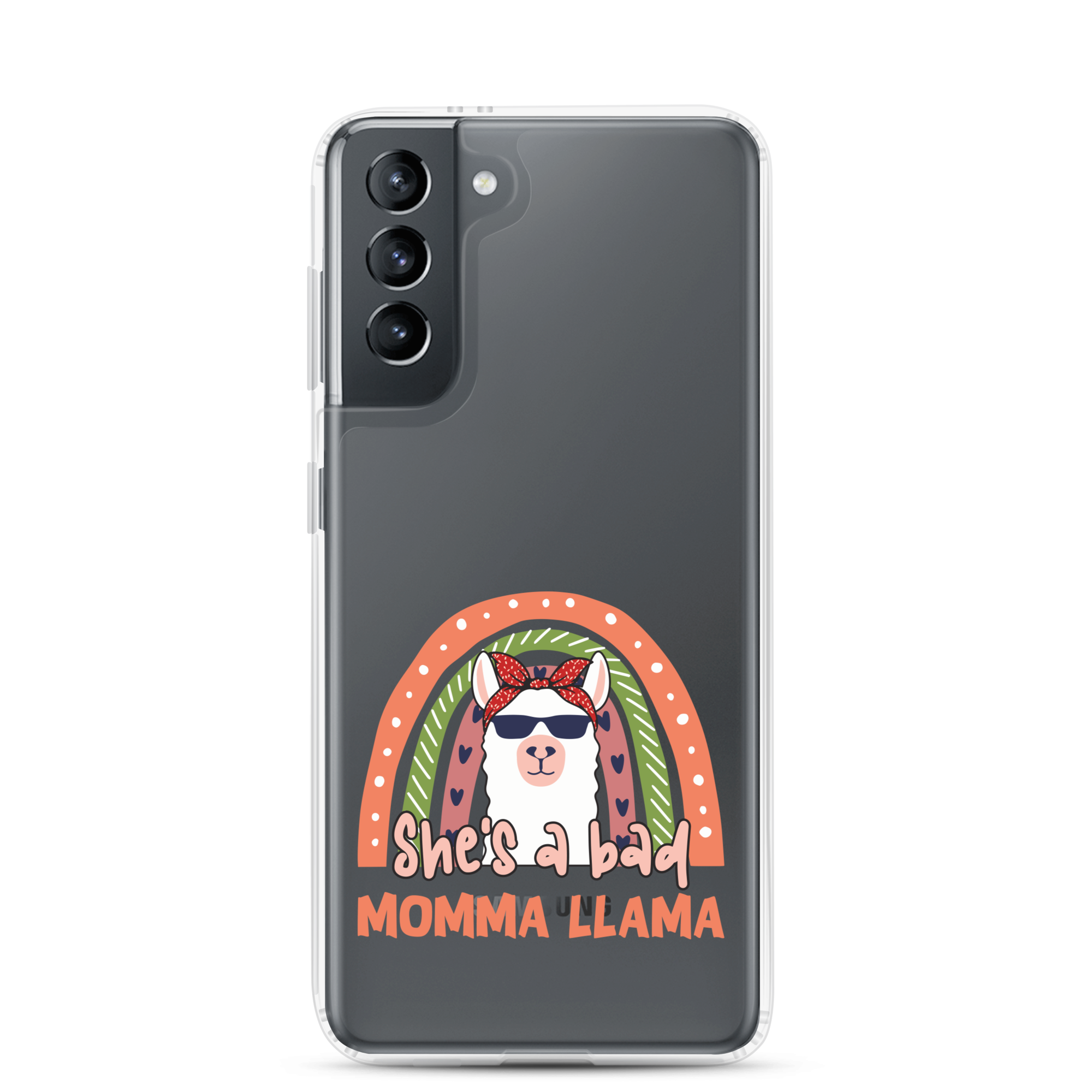 She's A Bad Momma Llama Clear Case for Samsung®