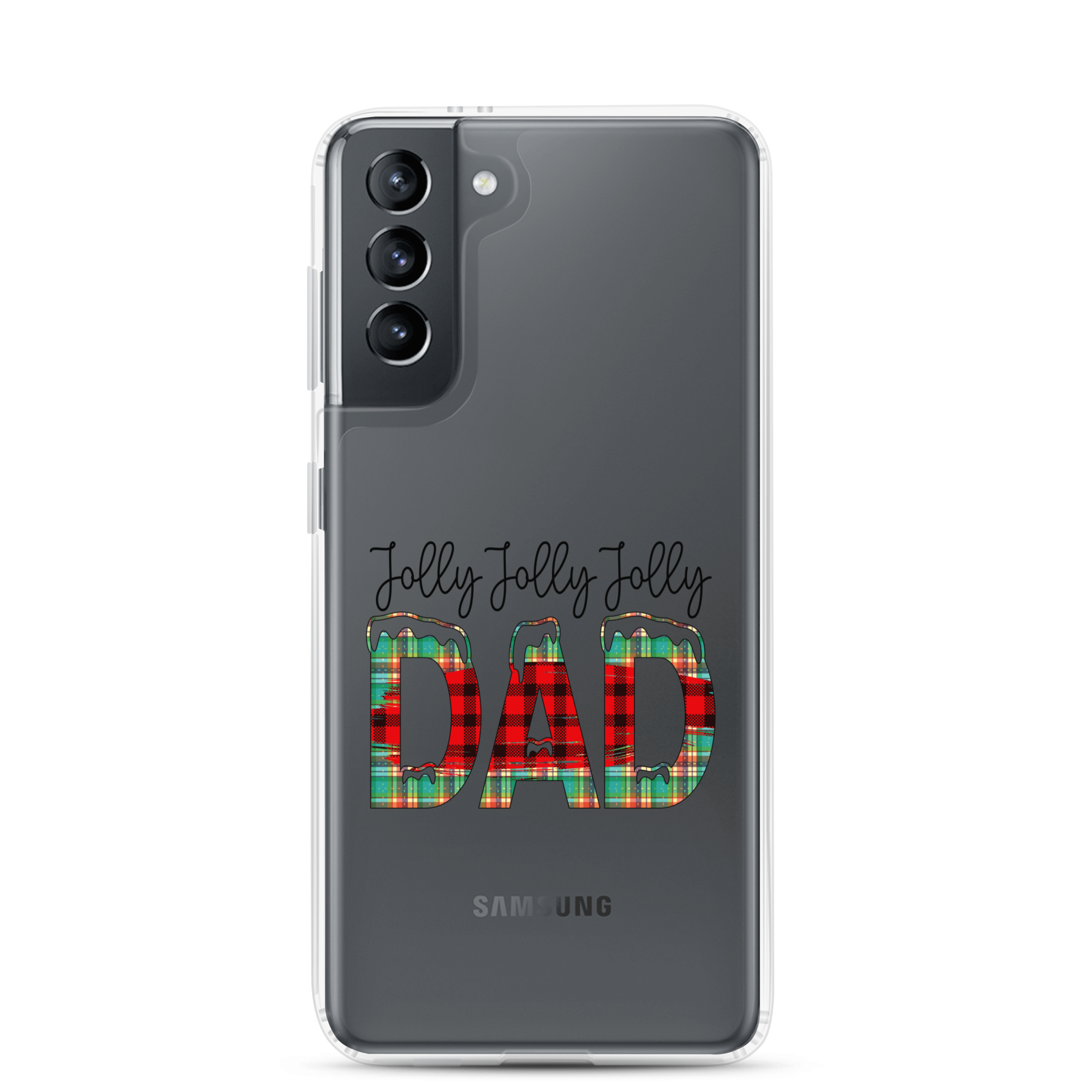 Jolly Jolly Jolly Dad Clear Case for Samsung®