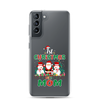 1st Christmas As A Mom Clear Case for Samsung®