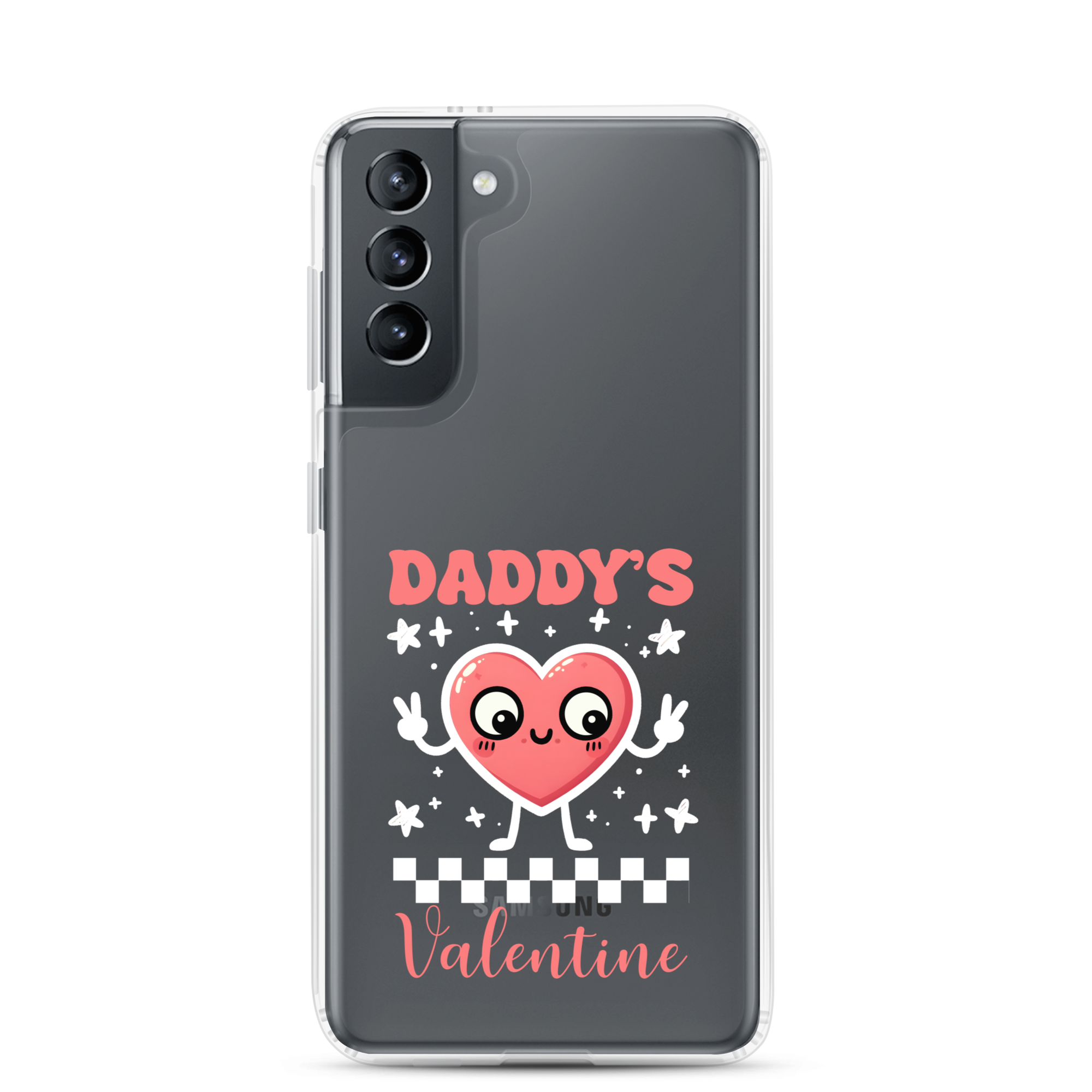 Daddy's Valentine Clear Case for Samsung®